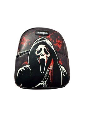 Bioworld Hot Topic Ghost Face blood splatter mini backpack -New!